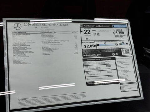 2026 Mercedes-Benz GLC AMG GLC 43