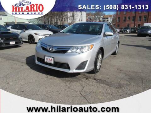 2012 Toyota Camry for sale at Hilario's Auto Sales in Worcester MA