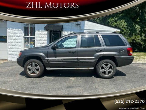 2002 Jeep Grand Cherokee for sale at ZHL Motors in House Springs MO