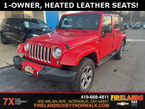 2017 Jeep Wrangler Unlimited for sale at Norwalk Car Shopper in Norwalk OH