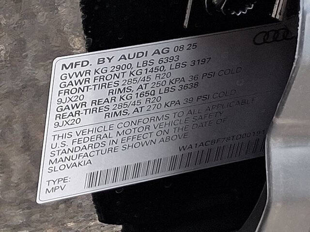 2026 Audi Q7 quattro Premium 45 TFSI