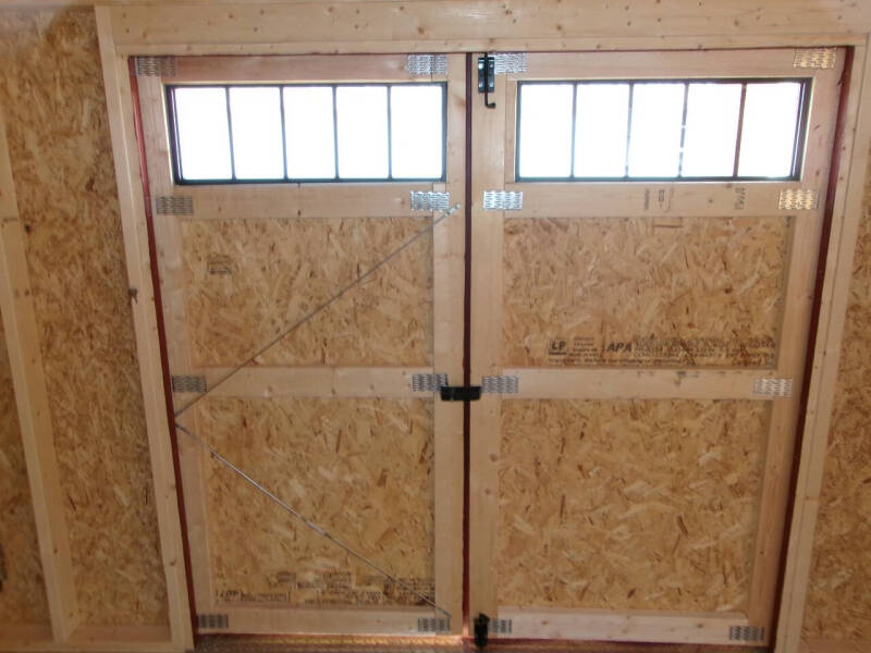 10 x 20 lofted barn w/side porch pkg