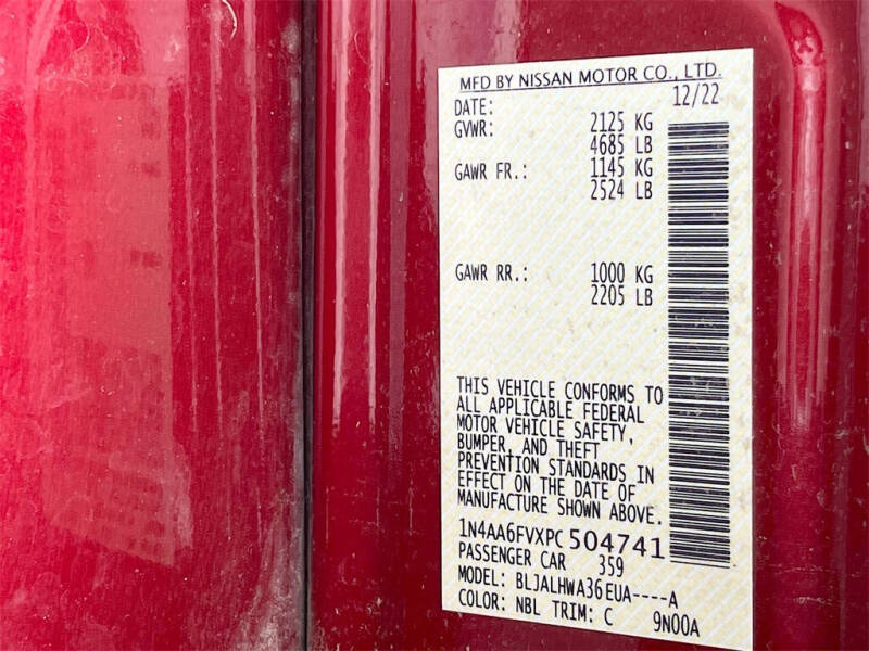 2023 Nissan Maxima 3.5 Platinum