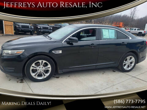 2014 Ford Taurus for sale at Jeffreys Auto Resale, Inc in Clinton Township MI