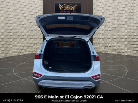 2019 Hyundai Santa Fe SE 2.4L