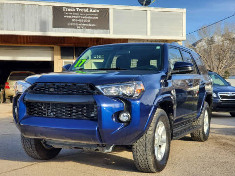 2017 Toyota 4Runner for sale at FRESH TREAD AUTO LLC in Spanish Fork UT