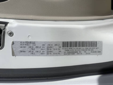 2016 Dodge Grand Caravan SXT