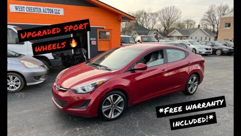 2016 Hyundai Elantra for sale at West Chester Autos in Hamilton OH