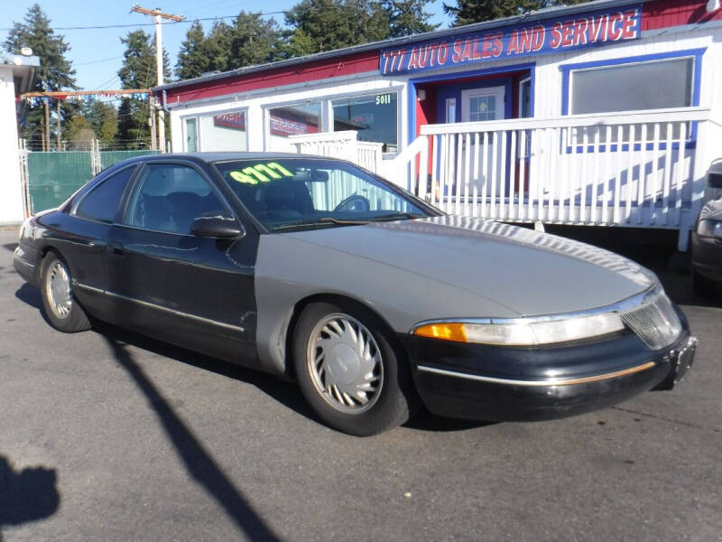 1996 Lincoln Mark VIII for sale at 777 Auto Sales and Service in Tacoma WA