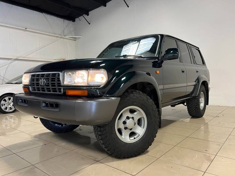1996 Toyota Land Cruiser for sale at ROADSTERS AUTO in Houston TX