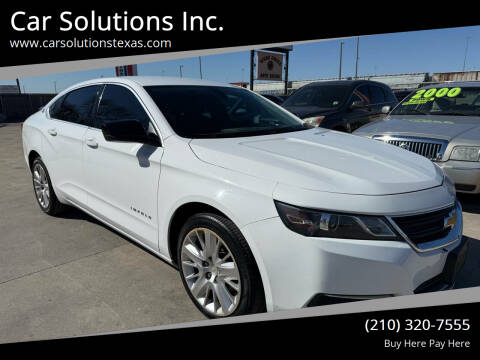 2017 Chevrolet Impala for sale at Car Solutions Inc. in San Antonio TX