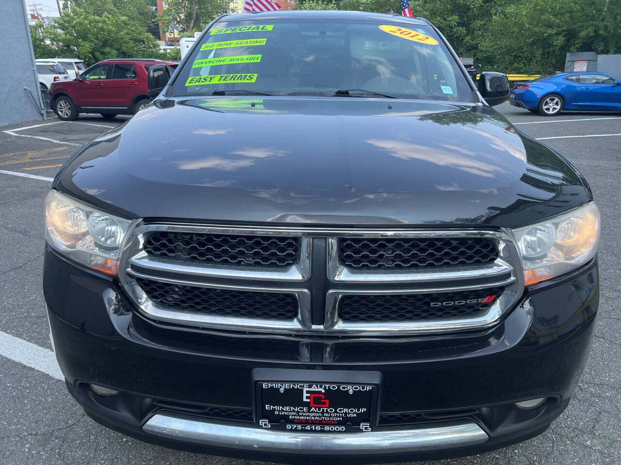 Black 2012 Dodge Durango SXT AWD SXT 4dr SUV 2