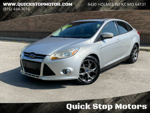 2013 Ford Focus for sale at Quick Stop Motors in Kansas City MO