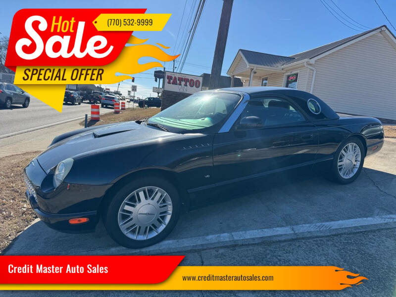 2003 Ford Thunderbird for sale at Credit Master Auto Sales in Gainesville GA