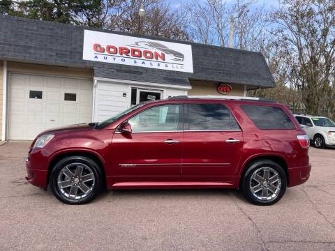 2011 GMC Acadia for sale at Gordon Auto Sales LLC in Sioux City IA