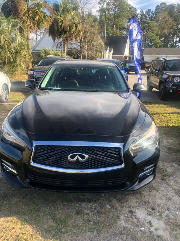 2015 Infiniti Q50 for sale at Gralin Hampton Auto Sales in Summerville SC