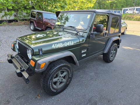 2004 Jeep Wrangler for sale at MX Motors LLC in Ashland MA