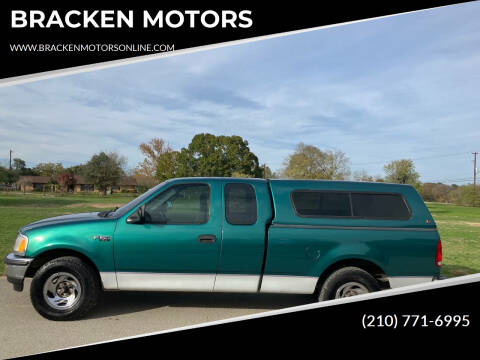 1998 Ford F-150 for sale at BRACKEN MOTORS in San Antonio TX