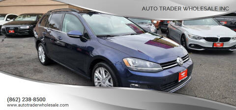2015 Volkswagen Golf SportWagen for sale at Auto Trader Wholesale Inc in Saddle Brook NJ