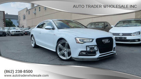 2013 Audi S5 for sale at Auto Trader Wholesale Inc in Saddle Brook NJ