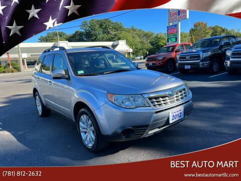 2012 Subaru Forester for sale at Best Auto Mart in Weymouth MA