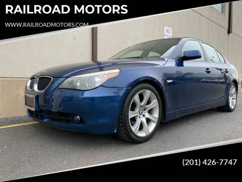 2004 BMW 5 Series for sale at RAILROAD MOTORS in Hasbrouck Heights NJ