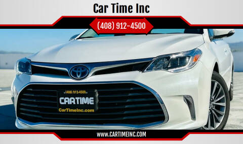 2017 Toyota Avalon Hybrid for sale at Car Time Inc in San Jose CA