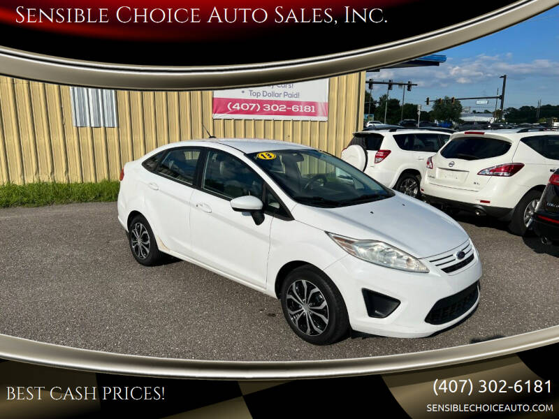 2013 Ford Fiesta for sale at Sensible Choice Auto Sales, Inc. in Longwood FL
