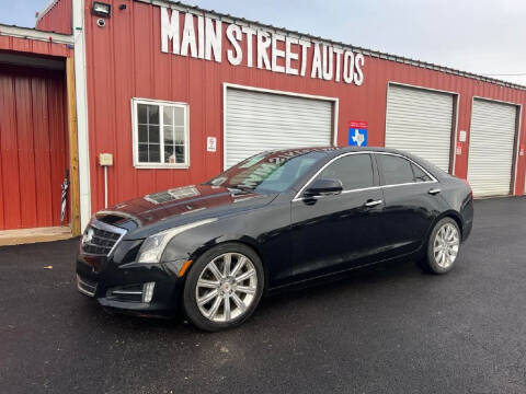2013 Cadillac ATS for sale at Main Street Autos Sales and Service LLC in Whitehouse TX