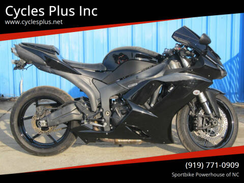 2008 Kawasaki Ninja ZX-6R for sale at Cycles Plus Inc in Garner NC