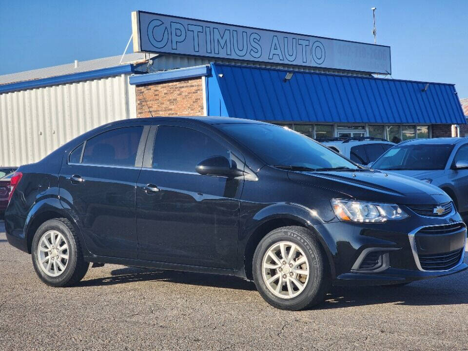 2018 Chevrolet Sonic for sale at Optimus Auto in Omaha, NE