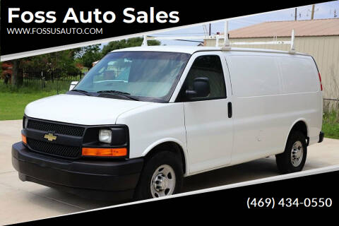 2017 Chevrolet Express for sale at Foss Auto Sales in Forney TX
