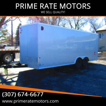 2024 CHARMAC 8FT X 20FT CARGO TRAILER for sale at PRIME RATE MOTORS in Sheridan WY