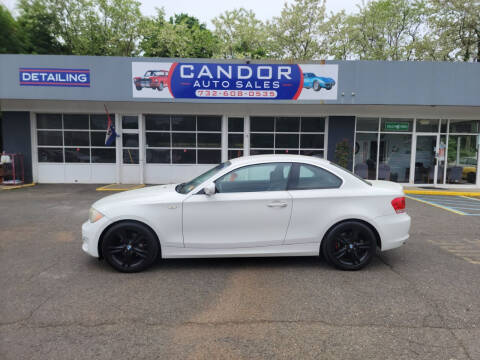 2012 BMW 1 Series for sale at CANDOR INC in Toms River NJ