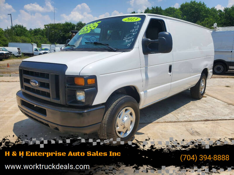 2013 Ford E-Series Cargo for sale at H & H Enterprise Auto Sales Inc in Charlotte NC