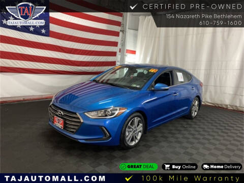 2017 Hyundai Elantra for sale at Taj Auto Mall in Bethlehem PA