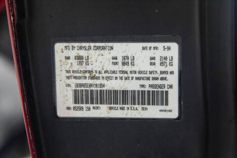 1994 Dodge Viper RT/10