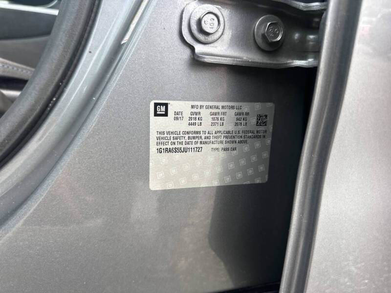 2018 Chevrolet Volt LT