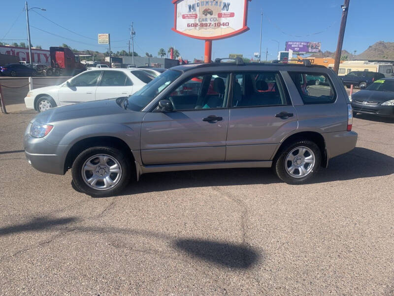 2007 Subaru Forester for sale at North Mountain Car Co in Phoenix AZ