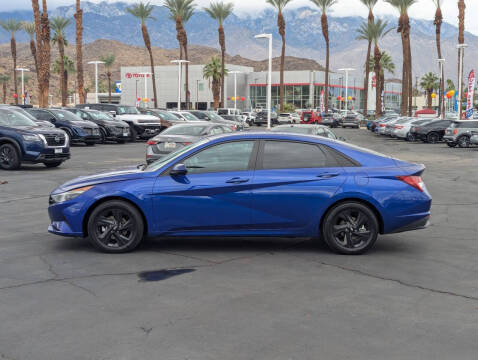 2023 Hyundai Elantra Hybrid Blue