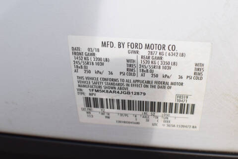 2018 Ford Explorer Police Interceptor Utility