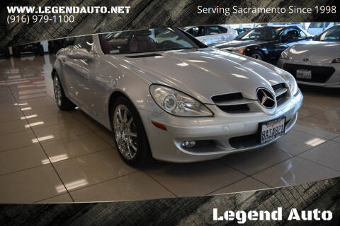 2005 Mercedes-Benz SLK for sale at Legend Auto in Sacramento CA