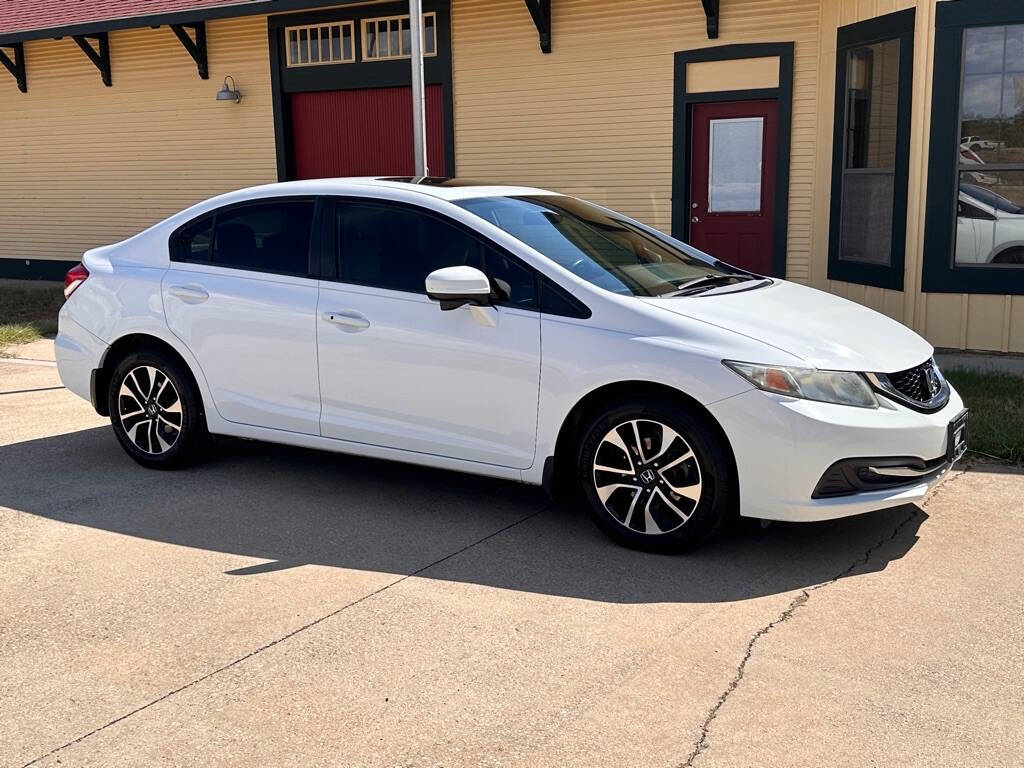 2015 Honda Civic for sale at BANKERS AUTOS in Denton, TX