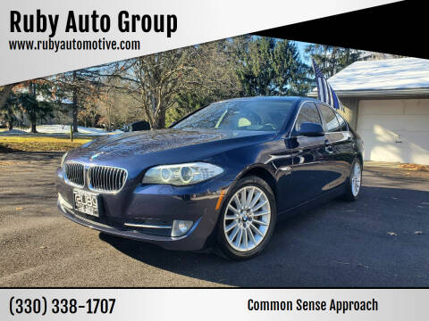 2012 BMW 5 Series for sale at Ruby Auto Group in Hudson OH