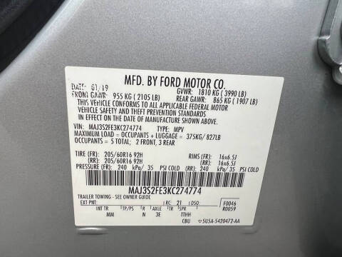 2019 Ford EcoSport S