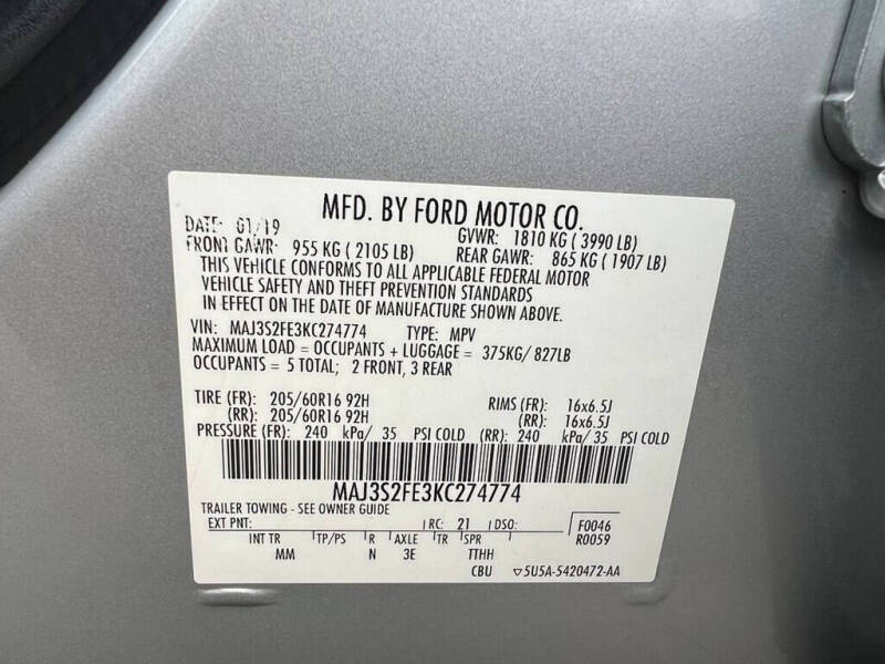 2019 Ford EcoSport S