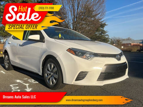 2016 Toyota Corolla LE