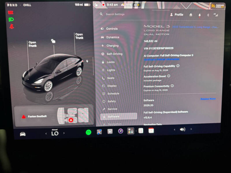 2022 Tesla Model 3 Long Range