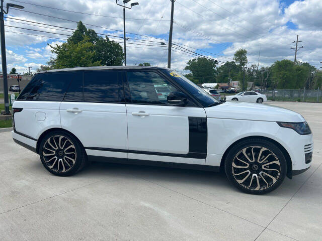 2019 Land Rover Range Rover for sale at ORCHARD LAKE AUTO SALES INC in Farmington Hills, MI