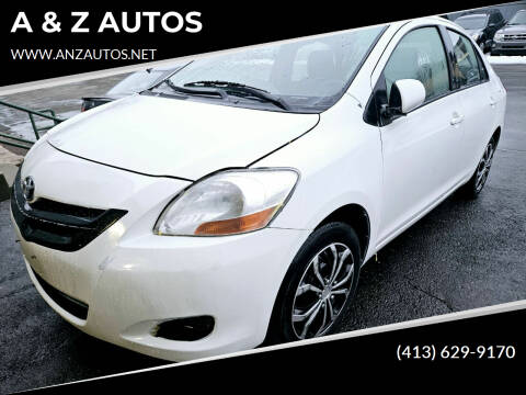 2007 Toyota Yaris for sale at A & Z AUTOS in Westfield MA